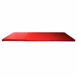Skládací gymnastická žíněnka inSPORTline Pliago 195x90x5 cm červená obraz
