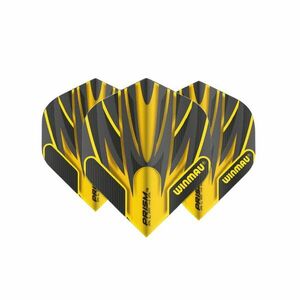 Náhradní letky Winmau Prism Alpha žluto-černá obraz