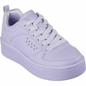 Skechers COURT HIGH - COLOR ZONE Dívčí vycházková obuv, fialová, velikost obraz