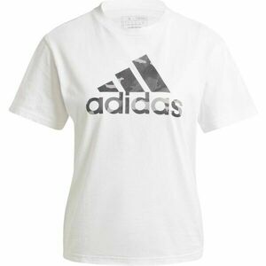 adidas CAMO GRAPHIC T-SHIRT Dámské triko, bílá, velikost obraz