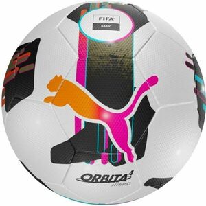 Puma ORBITA 4 HYB Fotbalový míč, bílá, velikost obraz