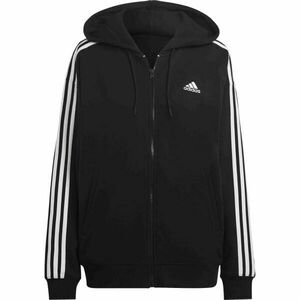 adidas ESSENTIALS 3-STRIPES OVERSIZED HOODIE Dámská mikina, černá, velikost obraz