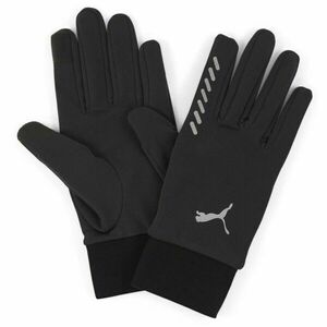 Puma PR WINTER GLOVES Dámské zimní sportovní rukavice, černá, velikost obraz