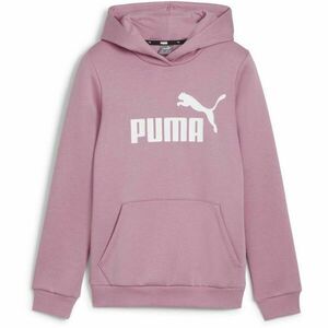 Puma ESSENTIALS LOGO HOODIE FL G Dívčí mikina, růžová, velikost obraz