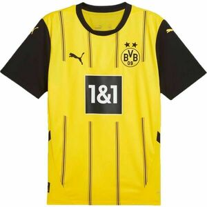 Puma BVB HOME JERSEY REPLICA Fotbalový dres, žlutá, velikost obraz