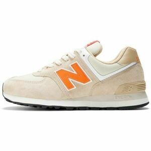 New Balance U574HBO Unisexová volnočasová obuv, béžová, velikost 38.5 obraz