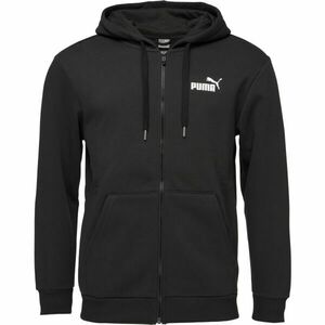 Puma POWER GRAPHIC FULL ZIP HOODIE FL Pánská mikina, černá, velikost obraz