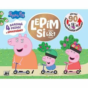 PRASÁTKO PEPPA LEPÍM SI ZNOVU A ZNOVU PRASÁTKO PEPPA Kreativní set, mix, velikost obraz