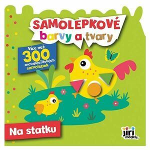 JIRI MODELS NA STATKU Samolepková knížka, mix, velikost obraz