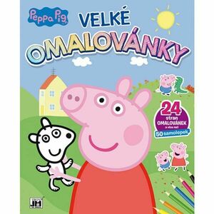 PRASÁTKO PEPPA PRASÁTKO PEPPA Omalovánky, mix, velikost obraz