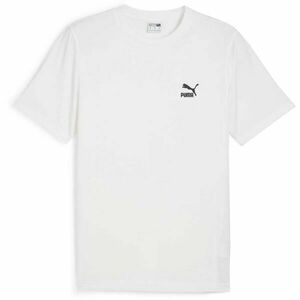 Puma CLASSICS SMALL LOGO TEE Pánské triko, bílá, velikost obraz