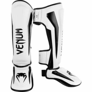 Venum ELITE STANDUP SHIN GUARDS Chrániče holení, bílá, velikost obraz