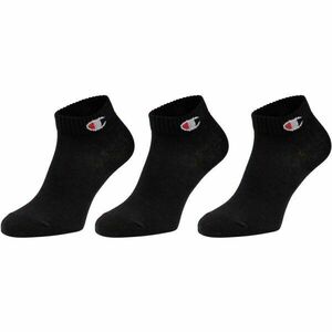 Champion 3PK QUARTER SOCKS Unisexové ponožky, černá, velikost obraz