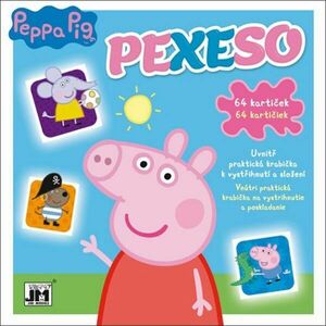 PRASÁTKO PEPPA PRASÁTKO PEPPA Pexeso v sešitu, mix, velikost obraz