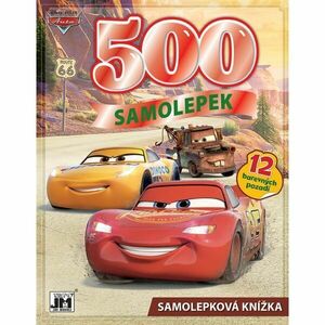 Disney 500 SAMOLEPEK AUTA Samolepková knížka, mix, velikost obraz