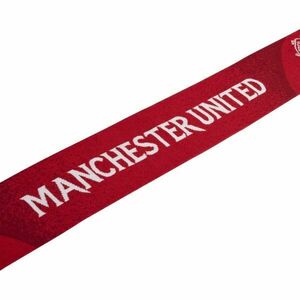 adidas MANCHESTER UNITED HOME Šála pro fanoušky, červená, velikost obraz