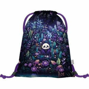 BAAGL JUNGLE PANDA Gymsack, fialová, velikost obraz