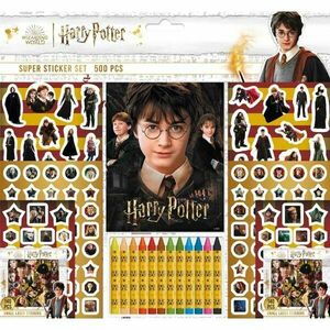 HARRY POTTER 500KS HARRY POTTER Samolepkový set, mix, velikost obraz