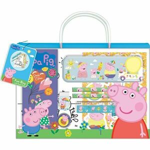 PRASÁTKO PEPPA FUN BAG Zábavná taštička s penálem, mix, velikost obraz