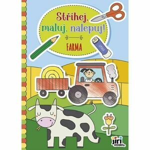 JIRI MODELS STŘÍHEJ, MALUJ, NALEPUJ! FARMA Kreativní set, mix, velikost obraz