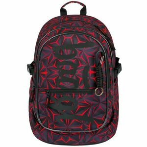 BAAGL CORE RED POLYGON Školní batoh, černá, velikost obraz