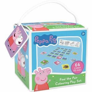 PRASÁTKO PEPPA COLOURING PLAY SET Pexeso, mix, velikost obraz