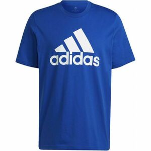 adidas BIG LOGO TEE Pánské tričko, modrá, velikost obraz