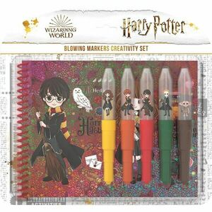 HARRY POTTER HARRY POTTER Set s foukacími fixy a notesem, mix, velikost obraz