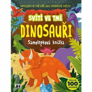 JIRI MODELS DINOSAUŘI Samolepková knížka, mix, velikost obraz