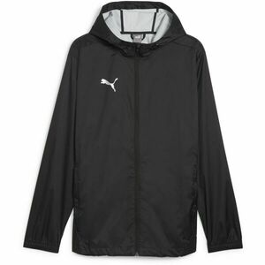 Puma TEAMFINAL ALLWEATHER JACKET Pánská sportovní bunda, černá, velikost obraz
