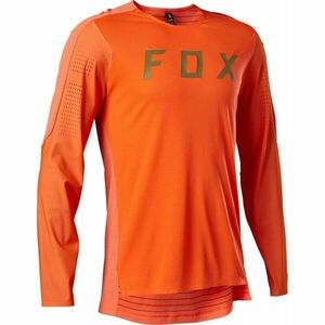 Fox FLEXAIR PRO LS JERSEY Pánský enduro dres, oranžová, velikost obraz