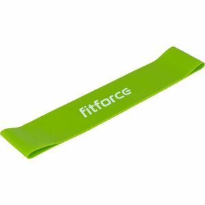 Fitforce EXEBAND LOOP SOFT Posilovací guma, světle zelená, velikost obraz