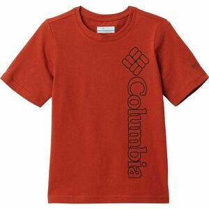 Columbia HAPPY HILLS GRAPHIC SHORT SLEEVE TEE Dětské triko, červená, velikost obraz