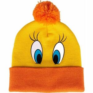 LOONEY TUNES TWEETY BEANY Dětská zimní čepice, žlutá, velikost obraz