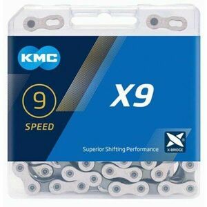 KMC X-9-93 Řetěz, stříbrná, velikost obraz