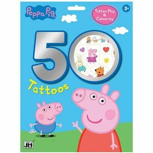 PRASÁTKO PEPPA 50+ TATTOOS Tetovací set, mix, velikost obraz