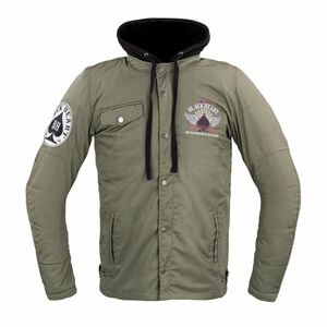 Pánská bunda W-TEC Black Heart Khaki Jacket s aramidem Hat Skull 5XL obraz