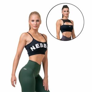 Sportovní podprsenka Nebbia Classic Hero 579 Black M obraz