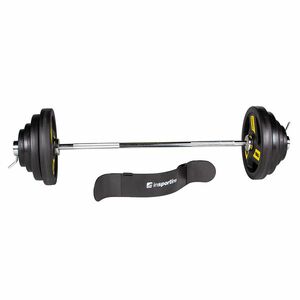 Olympijský nakládací set inSPORTline Biceps Herk 120 cm/50 mm 10-45kg obraz