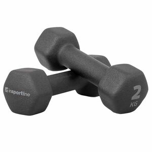 Neoprenové činky inSPORTline ON-X Renbell 2 x 2 kg obraz