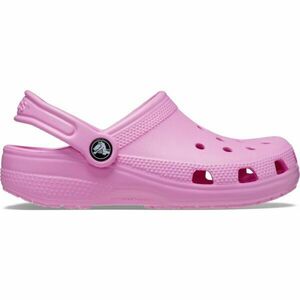 Crocs CLASSIC CLOG K Dětské pantofle, růžová, velikost 33/34 obraz