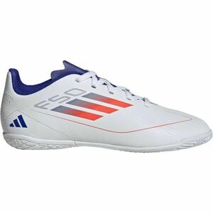 adidas F50 CLUB IN J Dětské sálovky, bílá, velikost 36 obraz