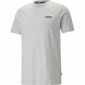 Puma ESSENTIALS+ TEE Pánské tričko, šedá, velikost obraz