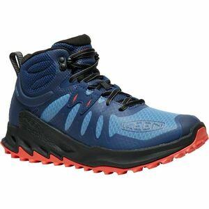 Keen ZIONIC MID WP M Pánská turistická obuv, modrá, velikost 42.5 obraz