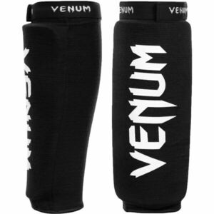 Venum KONTACT SHIN GUARDS Chrániče holení, Černá, velikost OS obraz