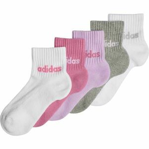 adidas LINEAR ANKLE KIDS 5P Dívčí ponožky, mix, velikost obraz