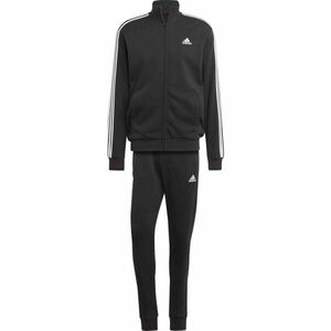 adidas BASIC 3-STRIPES FRENCH TERRY TRACK SUIT Pánská tepláková souprava, černá, velikost obraz