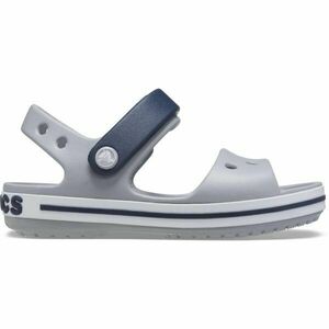 Crocs CROCBAND SANDAL K Dětské sandály, šedá, velikost 33/34 obraz