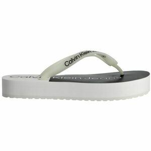 Calvin Klein BEACH SANDAL FLATFORM Dámské žabky, bílá, velikost obraz