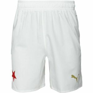 Puma SKS SHORTS PROMO Pánské fotbalové šortky, bílá, velikost obraz